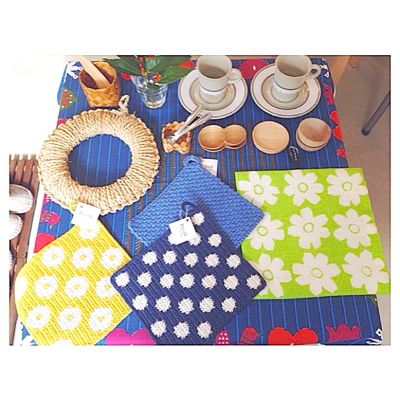  Bjork　ビヨルク　ポットホルダー　鍋敷き　スウェーデン　ヴィンテージ　北欧雑貨